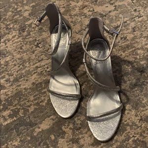 Vince Camuto Silver Heels